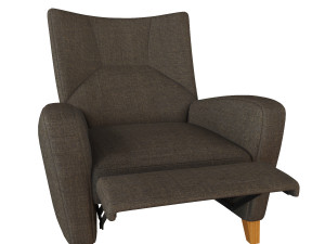 tampa armchair 3D मॉडल