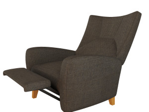 tampa armchair 3D मॉडल