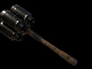 anti tank granate Modelo 3D