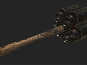 anti tank granate Modelo 3D