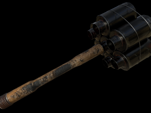 anti tank granate Modelo 3D