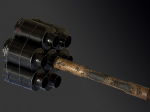 anti tank granate Modelo 3D