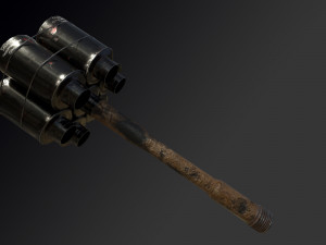 anti tank granate Modelo 3D
