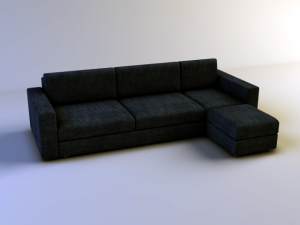 sofa by the italian producer lester bodema 3D मॉडल
