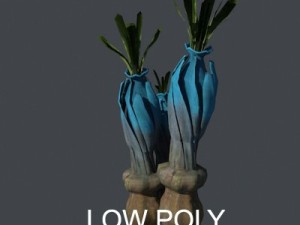 alien plant lopoly 3D Model
