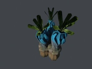 alien plant lopoly 3D Model
