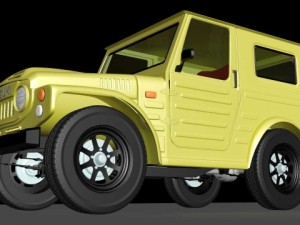 suzuki lj 80 hard top Modèle 3D