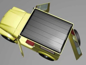 suzuki lj 80 hard top 3D Model