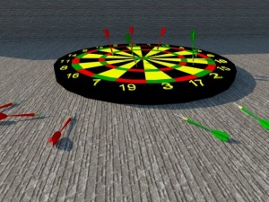 shooting gallery 3D Model