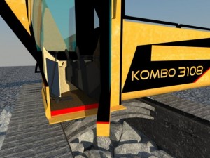 excavator Modelo 3D