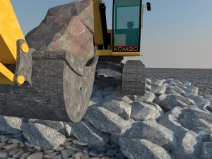 excavator Modelo 3D