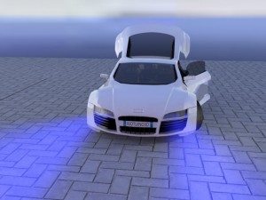 audi le mans 3D 모델