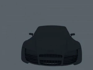 audi le mans 3D Model