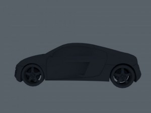audi le mans 3D 모델