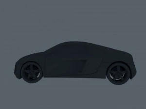 audi le mans 3D Model