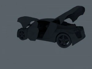 audi le mans 3D Model