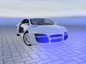 audi le mans 3D 모델