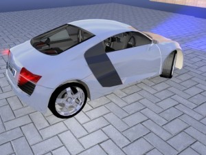 audi le mans 3D 모델