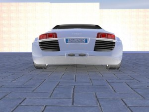 audi le mans 3D 모델