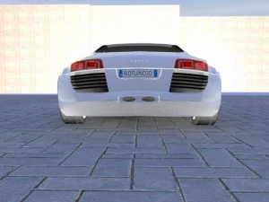 audi le mans 3D Model