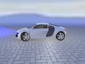 audi le mans 3D 모델