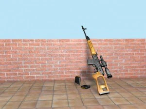 sniper 3D Model