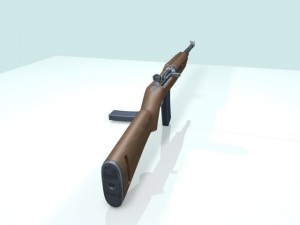 m1 carabine 3D-Modell
