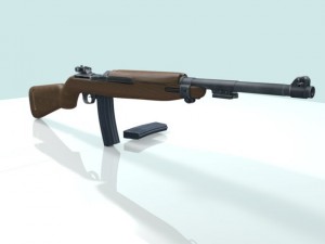 m1 carabine 3D-Modell