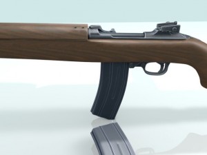 m1 carabine 3D-Modell