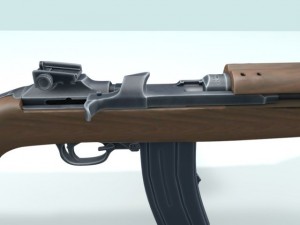 m1 carabine 3D-Modell