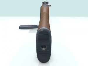 m1 carabine 3D-Modell