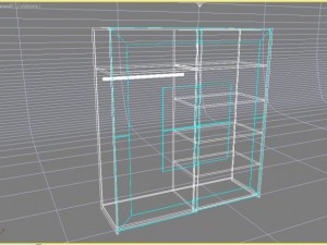 wardrobe Modelo 3D