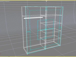 wardrobe 3D Model