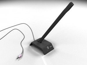 microphone Modelo 3D