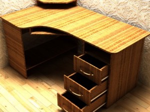 computer table 3D Модель