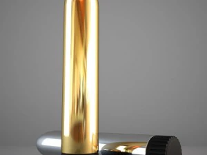 vibrateur générique or argent Modèle 3D
