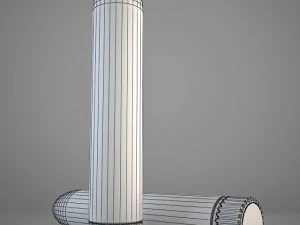 generic gold silver vibrator 3D Model