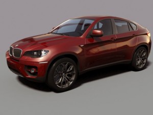 bmw x6 Model 3D