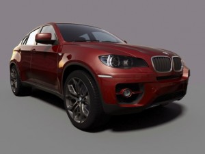 bmw x6 Modelo 3D