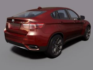 bmw x6 3D Model
