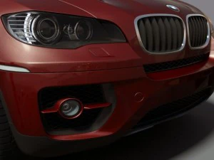 bmw x6 3D Model