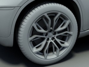 bmw x6 Modelo 3D