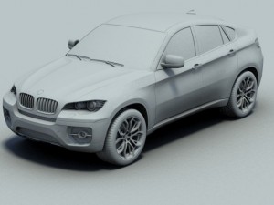 bmw x6 Modelo 3D