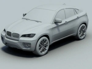 bmw x6 3D Model