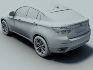 bmw x6 Modelo 3D