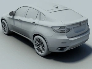 bmw x6 3D Model