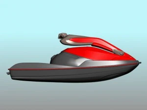 jet ski 3D Model