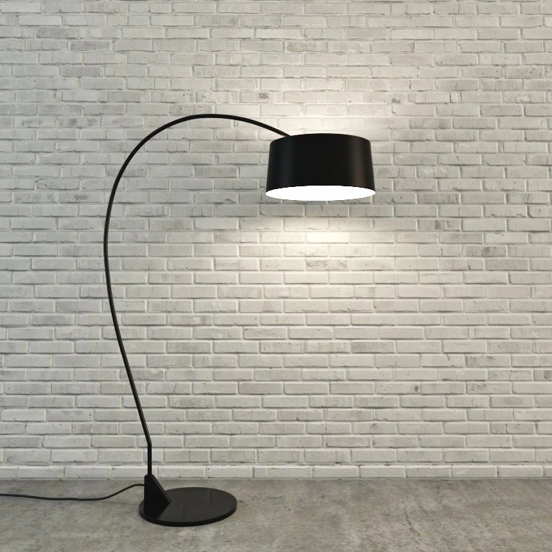 floor lamp 3D Model .c4d .max .obj .3ds .fbx .stl .blend 