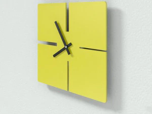 पंक्तियाँ घड़ी 3D मॉडल