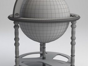 antique globe Modèle 3D